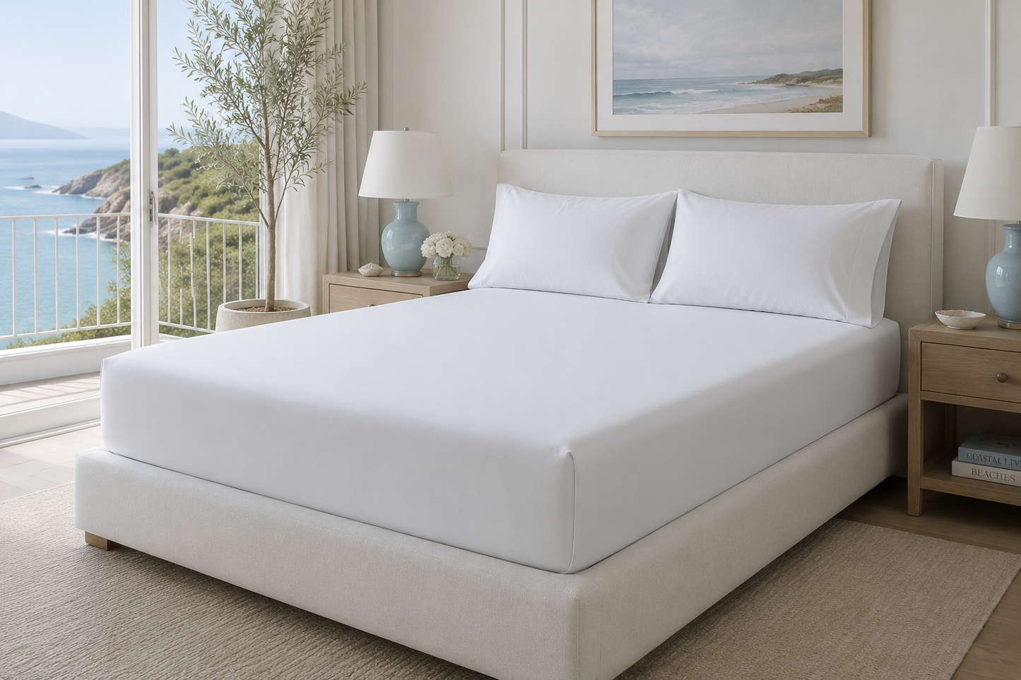Fitted Sheet 100% Cotton Percal